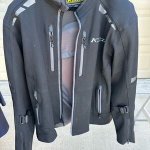Klim Black Motorcycle Jacket